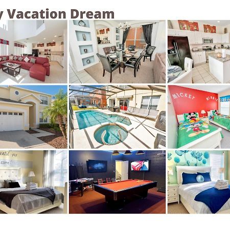 Disney Dream With Hot Tub, Pool, Xbox, Games Room, Lakeview, 10 Min To Disney, Clubhouse Kissimmee Eksteriør bilde